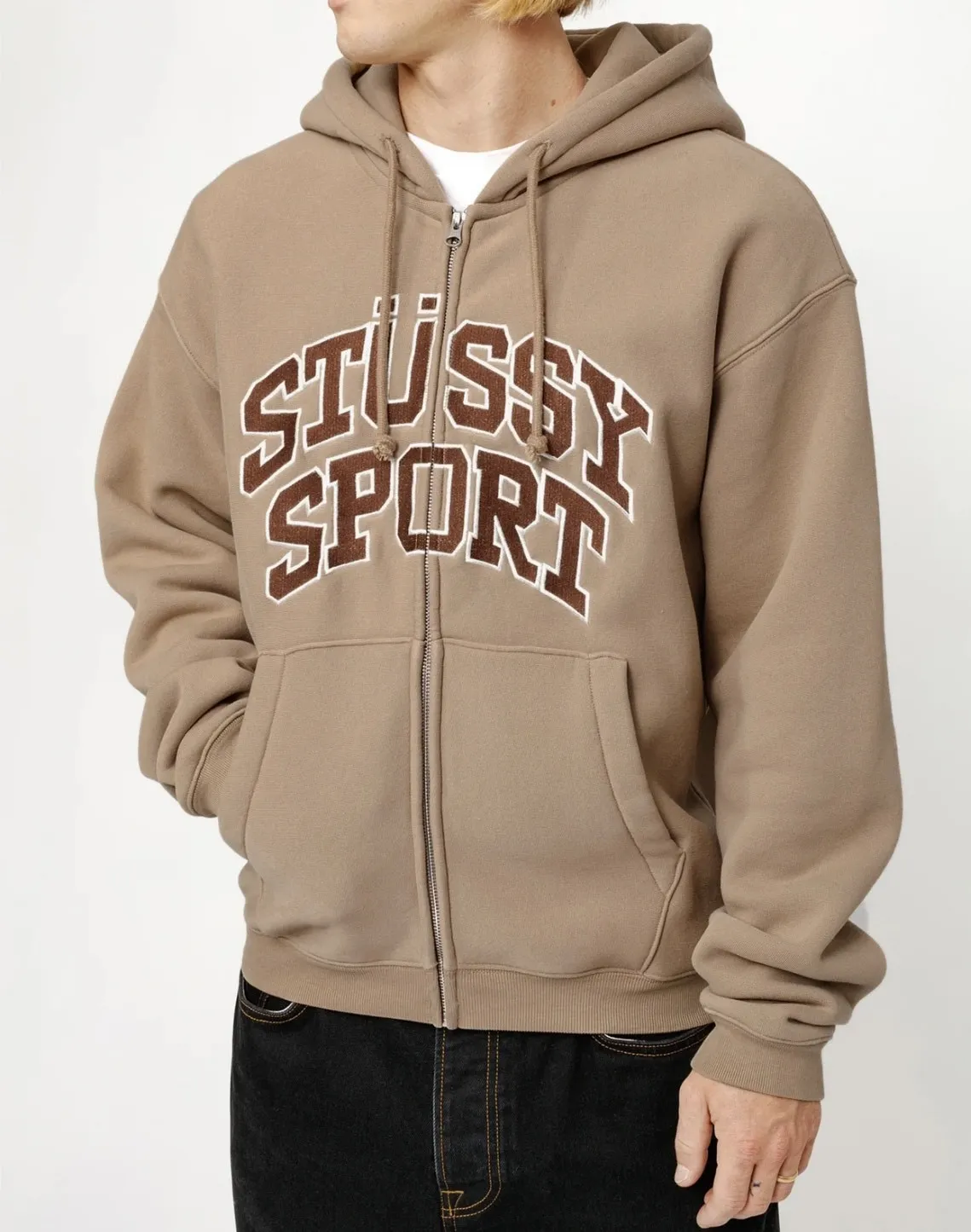 STUSSY  |Unisex Street Style Long Sleeves Cotton Oversized Logo