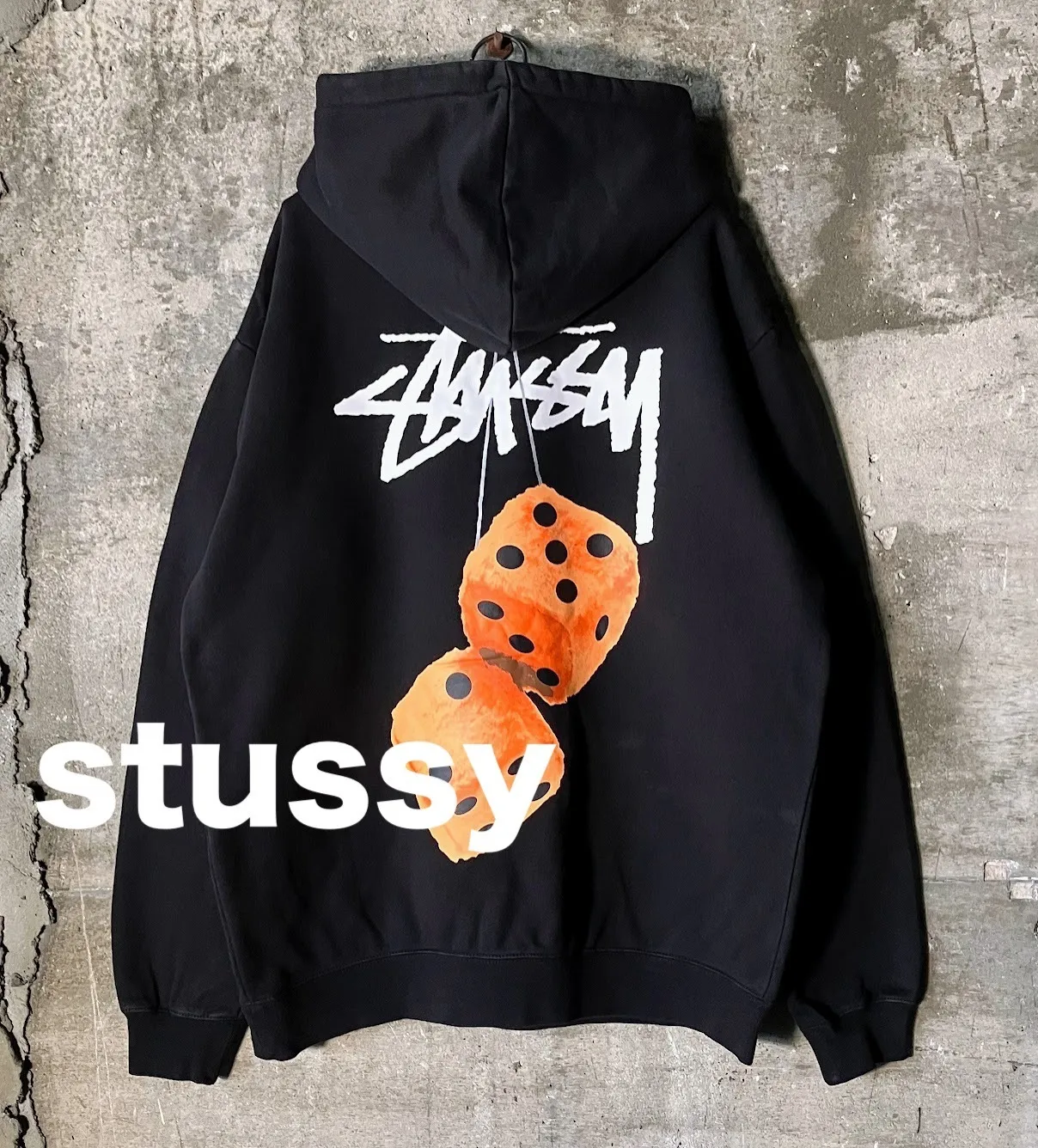 STUSSY  |Unisex Sweat Street Style Long Sleeves Logo Skater Style