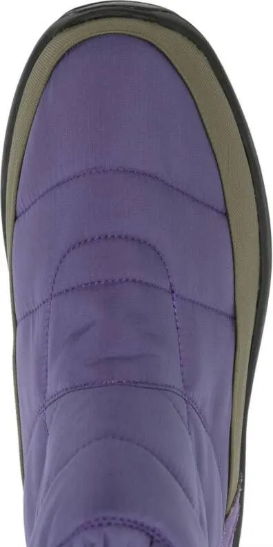 Suicoke Bower padded snow boots Purple