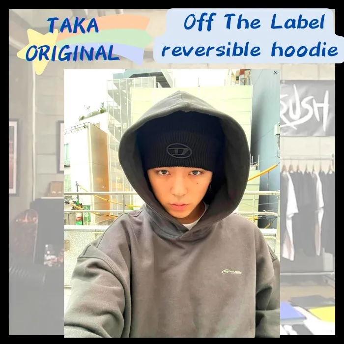 TAKA ORIGINAL  |Unisex Street Style Long Sleeves Plain Cotton Oversized Logo