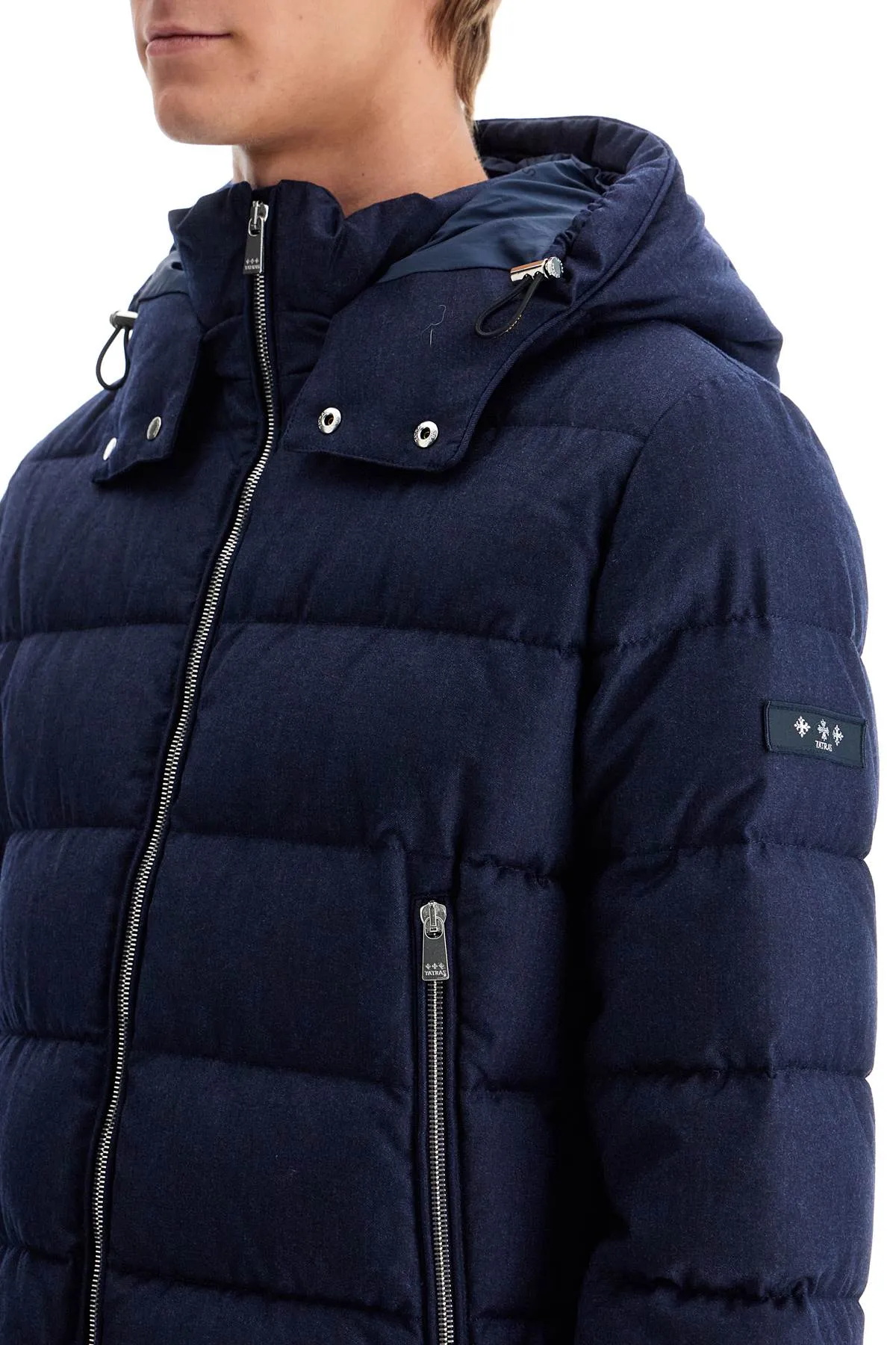 TATRAS short wool down jacket