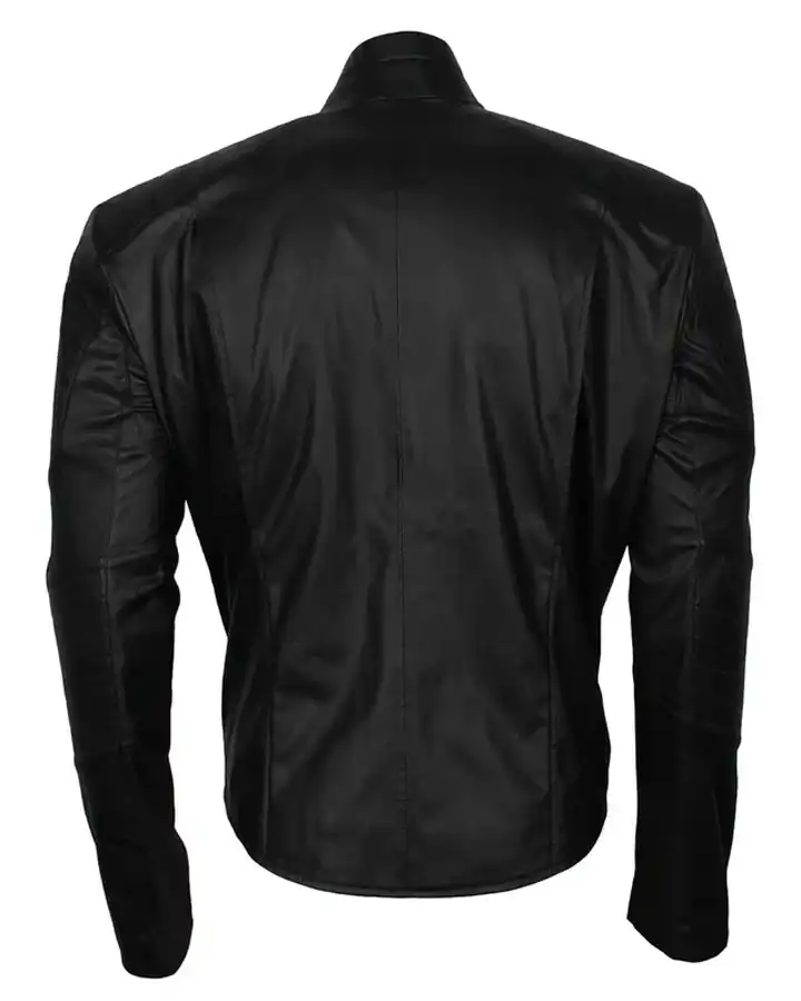 Terry McGinnis Black Leather Jacket - William Jacket