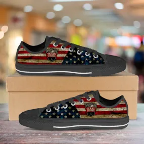 Texas Strong Low Top Shoes Black