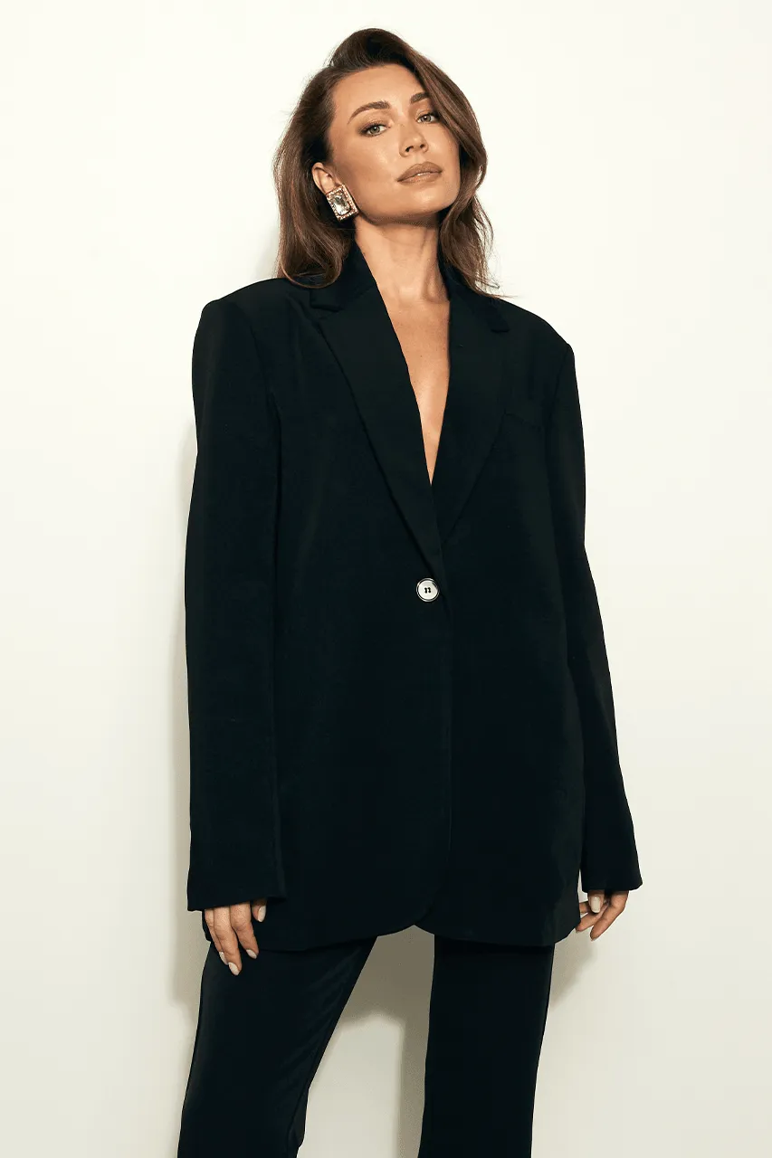 The Oversized Blazer - Black