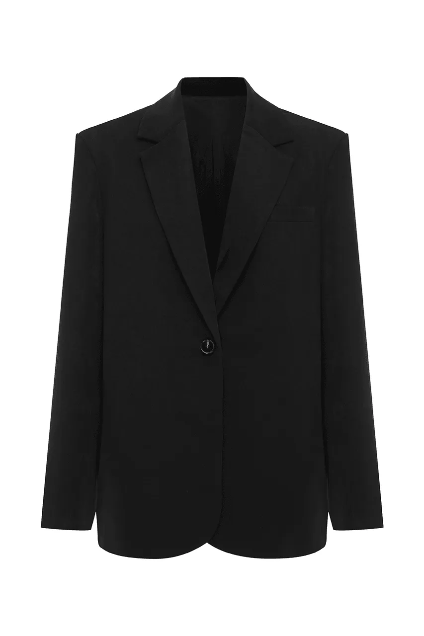 The Oversized Blazer - Black