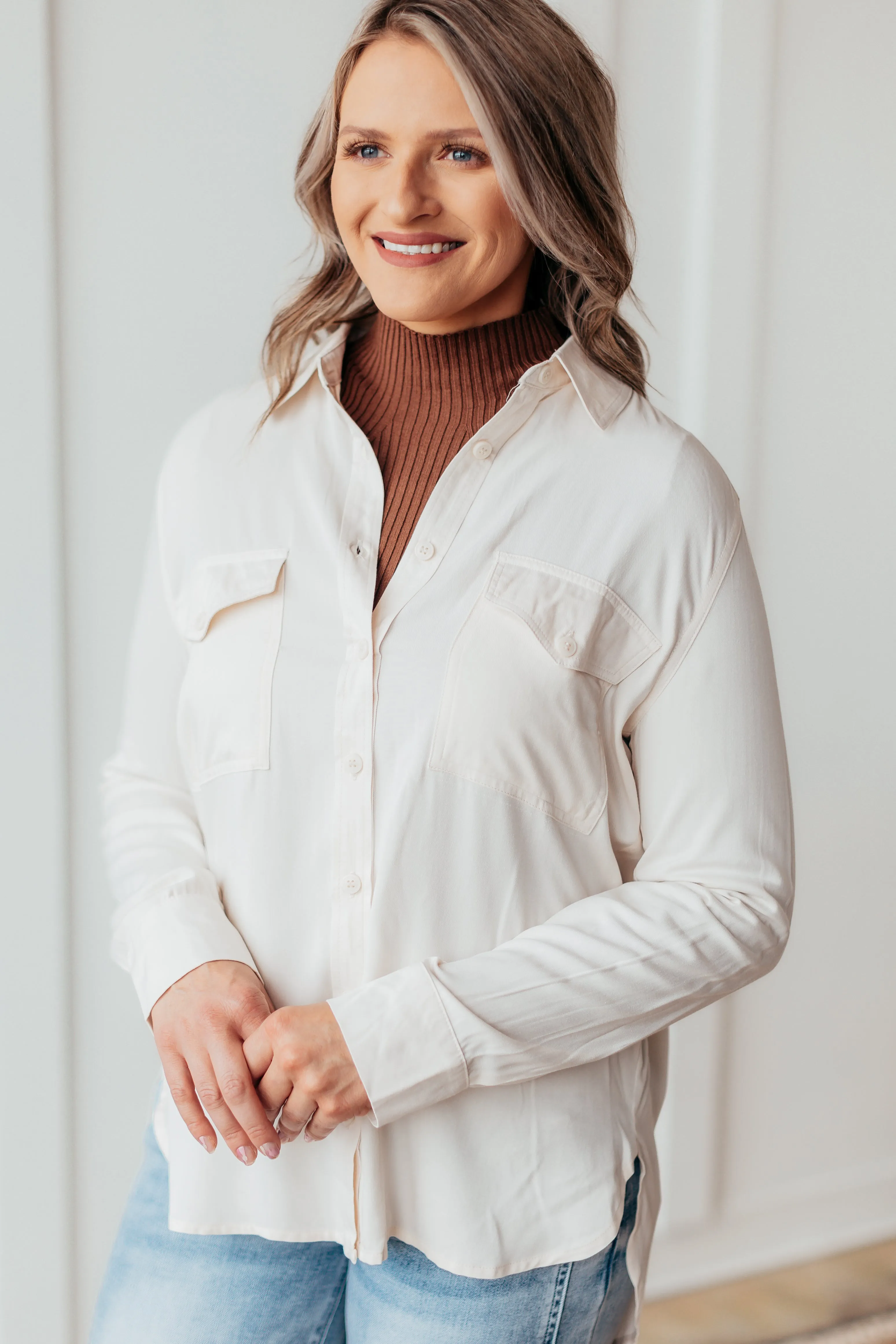 The Tatum Button Down Top