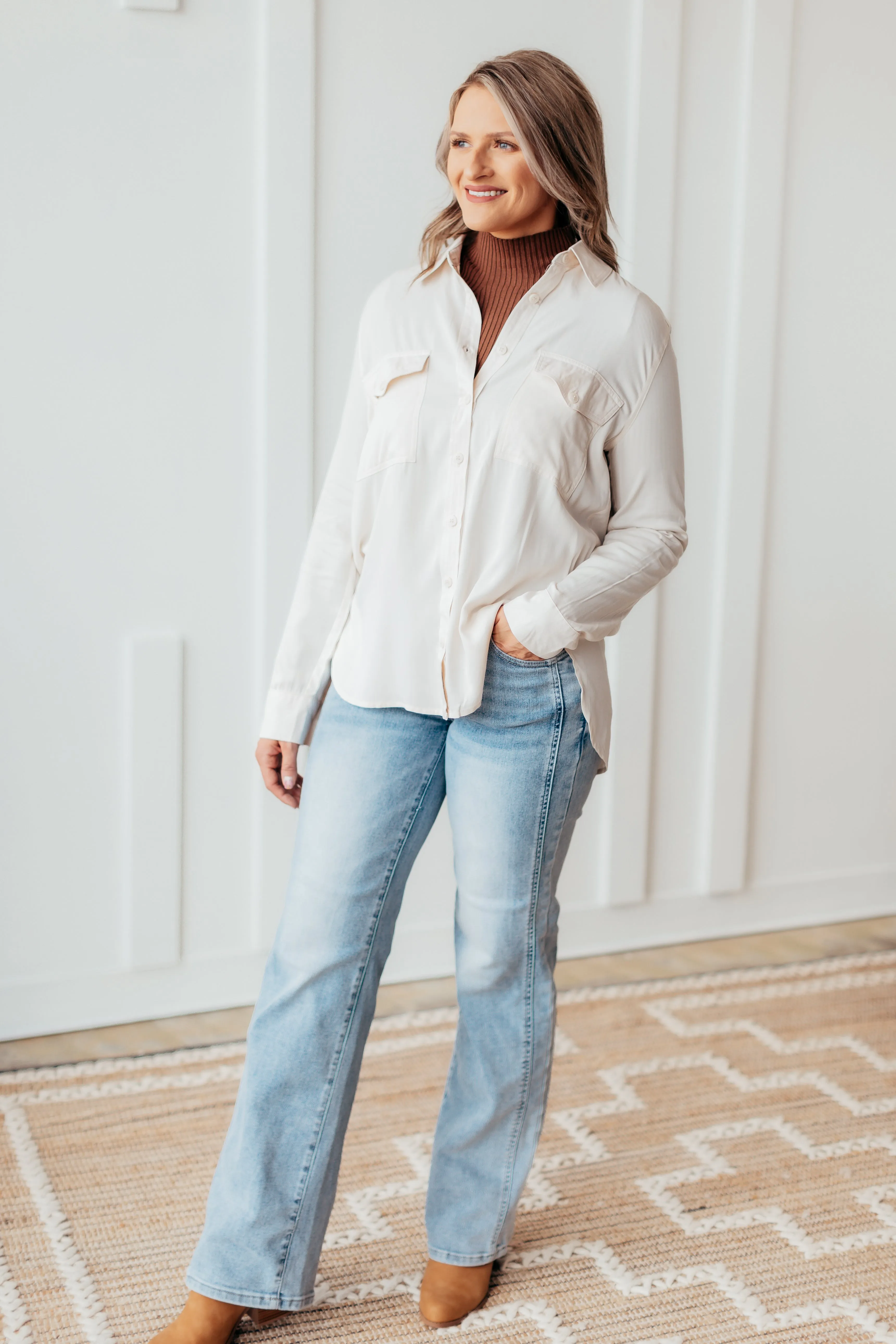 The Tatum Button Down Top