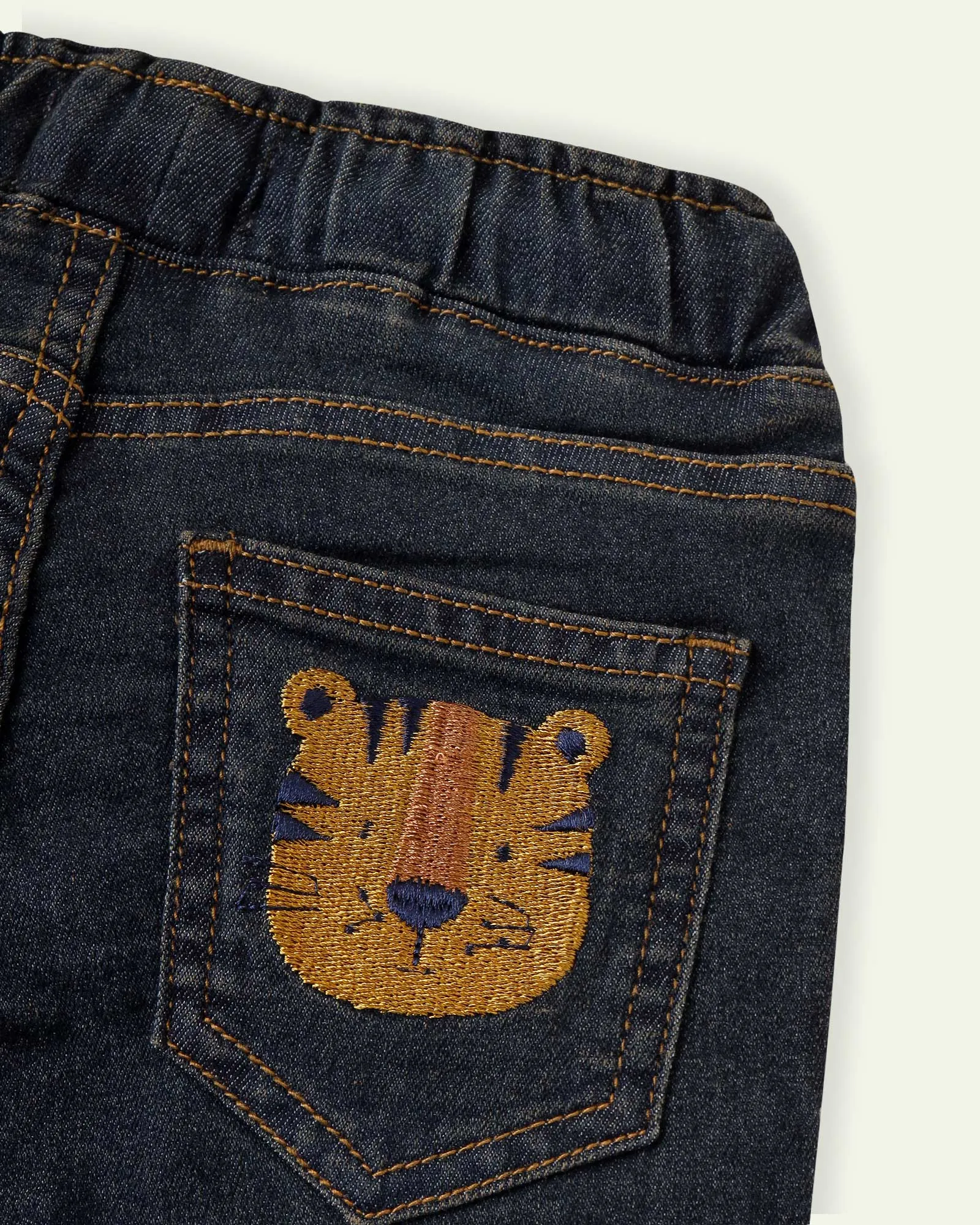 Tiger Pull up Jeans