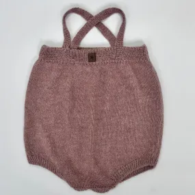 Tocoto Vintage Dusty Pink Knitted Romper: 2 Years