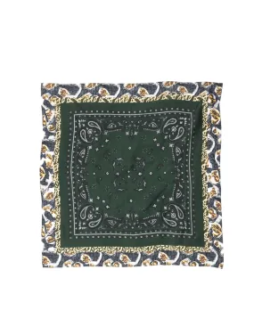 Toga Virilis Print Scarf Green