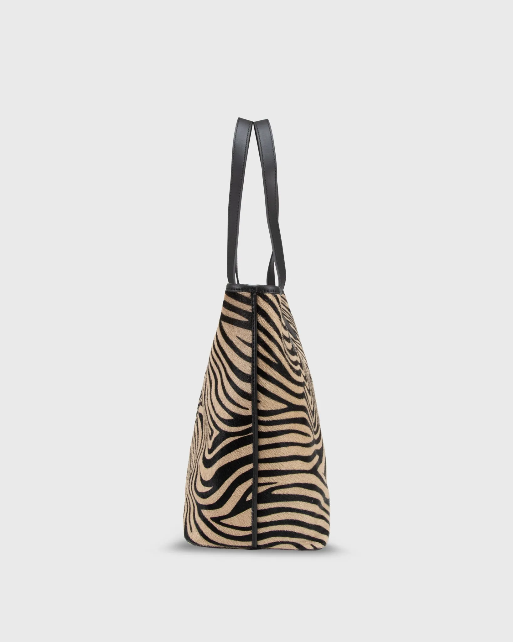 Tote Bag in Zebra Calf Hair