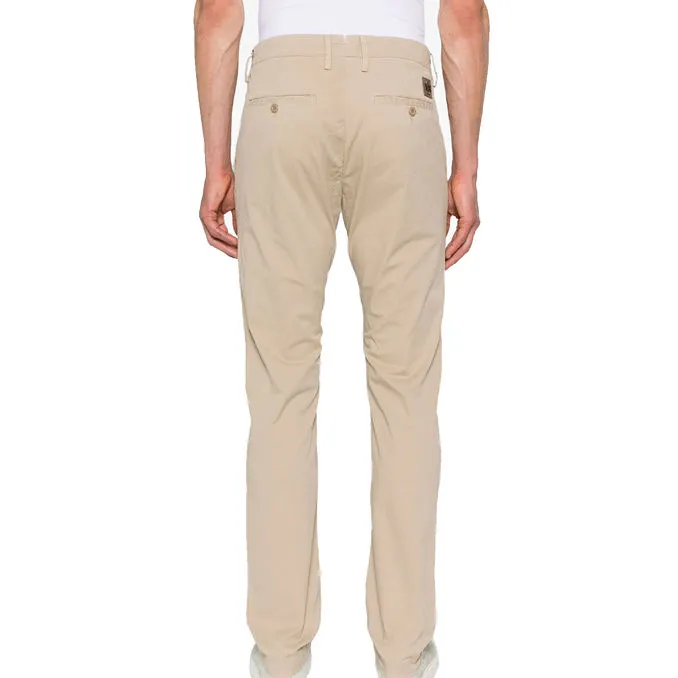 TROUSERS CHINO BOBBY Man Hemp Beige 