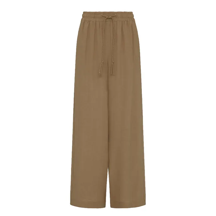 TROUSERS RIBELLE Woman Olive 