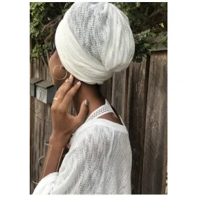 Turban Scarf (Crochet and Solid colors)