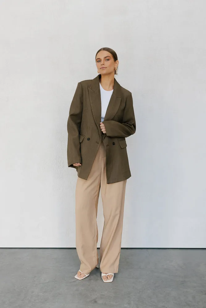 Ussie Blazer - Khaki