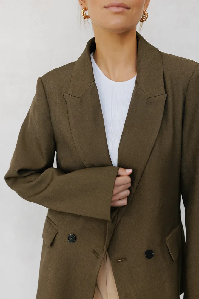 Ussie Blazer - Khaki