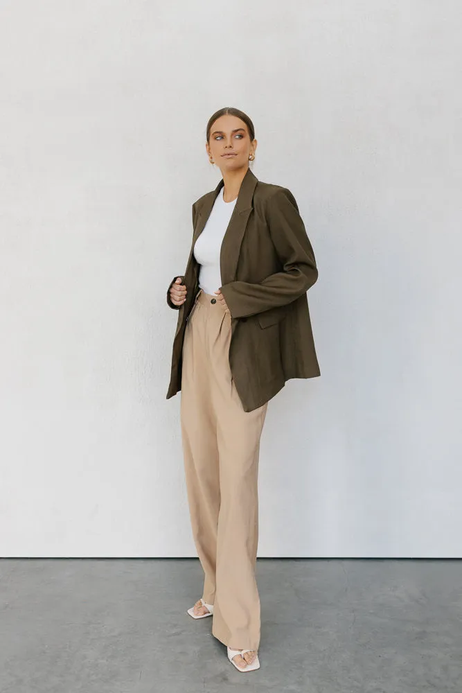 Ussie Blazer - Khaki