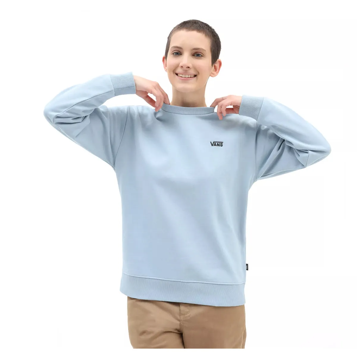 Vans Women's Flying V BFF Sweater - Ashley Blue