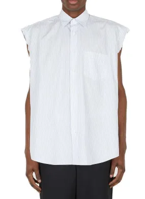 Vetements Sleeveless Button-Down Shirt