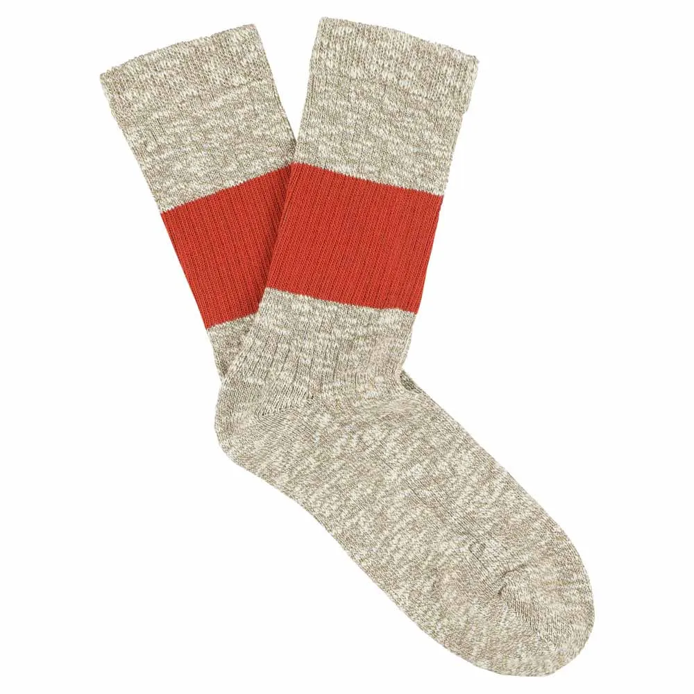 Women Melange Band Socks - Anis / India