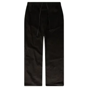 Women's Relaxed Corduroy Trouser - Off Black