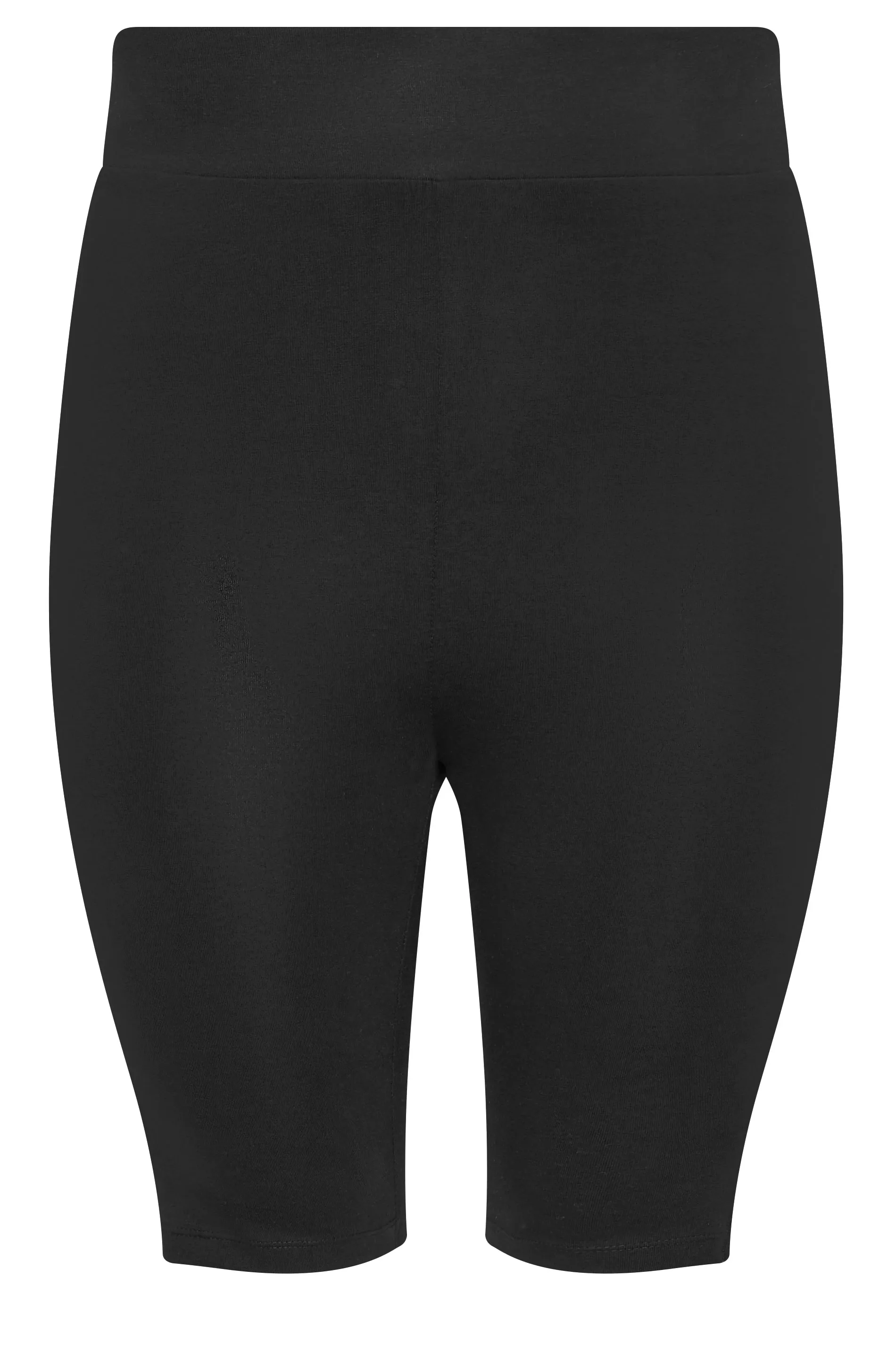 YOURS Curve Black Cut Out Cycling Shorts