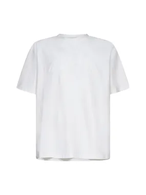 Z Zegna Logo Flocked Crewneck T-Shirt